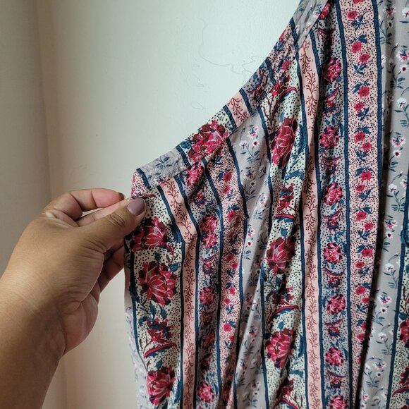 Torrid Challis Stitch Detail Tank Top - Picture 5 of 8